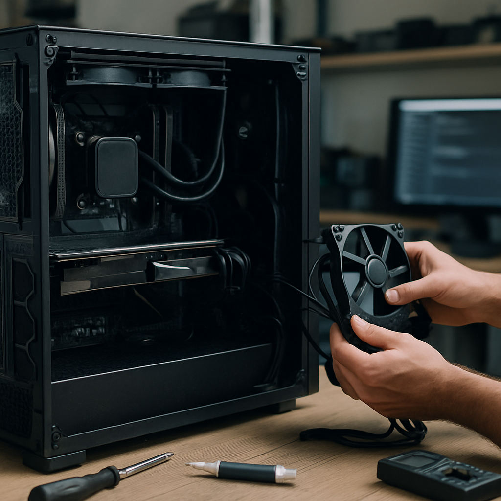 Gehäusekühlung und Luftstromdesign bei LUG Lörrach